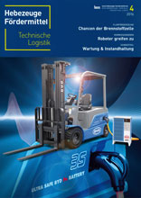 GSK Presse-Service: HF Hebezeuge Fördermittel 4-2016 Baumarkt mit neuer BYD-Elektrostapler-Flotte von GSK Gabelstapler Service C.Kindler